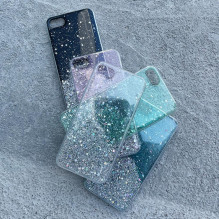 Wozinsky Star Glitter Shining Cover iPhone 12 Pro Max žalia spalva