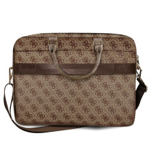 Guess 4G Big Logo bag for a 16'' laptop - brown