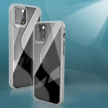 S-Case Flexible Cover TPU Case for Huawei P40 Lite E black
