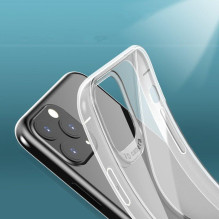 S-Case lankstus dangtelis TPU dėklas, skirtas Huawei P40 Lite E juodas