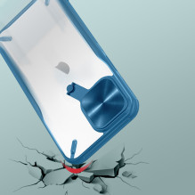 Nillkin Cyclops Case tvirtas dėklas su fotoaparato dangteliu ir sulankstomu stovu iPhone 13 Pro juodas