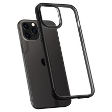 Spigen Ultra Hybrid Case for iPhone 12 / iPhone 12 Pro - Matte Black
