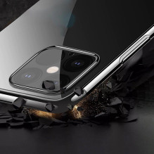 Clear Color Case Gel TPU Electroplating frame Cover for Xiaomi Mi 11 blue Clear Color Case Gel TPU Electroplating frame Cover for Xiaomi Mi 11 blue