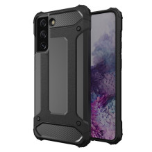 Hybrid Armor Case Tvirtas tvirtas dangtelis, skirtas Samsung Galaxy S22+ (S22 Plus) juodas