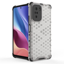 Korinio korpuso šarvų dangtelis su TPU buferiu, skirtas Xiaomi Redmi K40 Pro+ / K40 Pro / K40 / Poco F3 green Korinio korpuso šarvų dangtelis su TPU buferiu, skirtas Xiaomi Redmi K40 Pro+ / K40 Pro / K40 / Poco F3 green