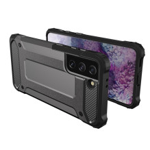 Hybrid Armor Case Tvirtas tvirtas dangtelis, skirtas Samsung Galaxy S22+ (S22 Plus) juodas