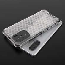 Korinio korpuso šarvų dangtelis su TPU buferiu, skirtas Xiaomi Redmi K40 Pro+ / K40 Pro / K40 / Poco F3 raudonas Korinio korpuso šarvų dangtelis su TPU buferiu, skirtas Xiaomi Redmi K40 Pro+ / K40 Pro / K40 / Poco F3 raudonas