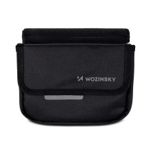 Wozinsky bicycle frame bag, waterproof phone case, 1.5l, black (WBB26BK)