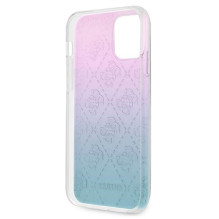 Guess 4G 3D Pattern Collection Case for iPhone 12 Pro Max - Blue and Pink