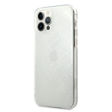 Guess GUHCP12L3D4GTR iPhone 12 Pro Max 6.7" transparent hardcase 4G 3D Pattern Collection
