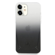 Mercedes Transparent Line Case for iPhone 12 mini - Black Mercedes Transparent Line Case for iPhone 12 mini - Black