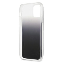 „Mercedes“ permatomas linijinis dėklas, skirtas „iPhone 12 mini“ – juodas