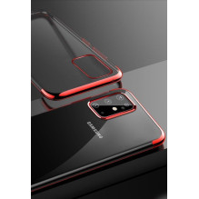 Clear Color Case Gel TPU Electroplating frame Cover for Samsung Galaxy A72 4G blue Clear Color Case Gel TPU Electroplating frame Cover for Samsung Galaxy A72 4G blue