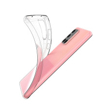 Ultra Clear 0,5 mm Case Gel TPU dangtelis, skirtas Samsung Galaxy A72 4G skaidrus