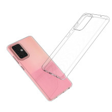 Ultra Clear 0,5 mm Case Gel TPU dangtelis, skirtas Samsung Galaxy A72 4G skaidrus