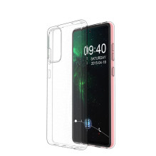 Ultra Clear 0,5 mm Case Gel TPU dangtelis, skirtas Samsung Galaxy A72 4G skaidrus