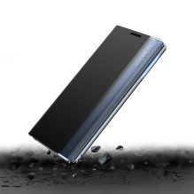 Sleep Case Knygų lentynos tipo dėklas su išmaniuoju langu, skirtas Samsung Galaxy A22 4G rožinis Sleep Case Knygų lentynos tipo dėklas su išmaniuoju langu, skirtas Samsung Galaxy A22 4G rožinis