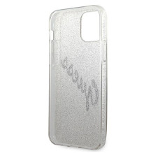 Guess GUHCP12SPCUGLSGO iPhone 12 mini 5.4" gold / gold hardcase Glitter Gradient Script
