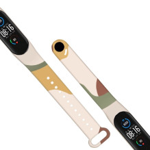 Apyrankė Moro, skirta Xiaomi Mi Band 5/6 silikoninio dirželio laikrodžio apyrankės modelis 7