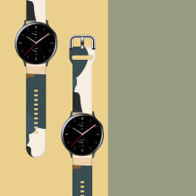 Dirželis Moro, skirtas Samsung Galaxy Watch 45/46/47 mm silikoninės apyrankės laikrodžio apyrankė – 13 raštas