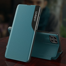 Eco Leather View Case elegantiškas knygų lentynos tipo dėklas su stovu, skirtas Samsung Galaxy A22 4G raudonas Eco Leather View Case elegantiškas knygų lentynos tipo dėklas su stovu, skirtas Samsung Galaxy A22 4G raudonas