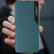 Eco Leather View Case elegantiškas knygų lentynos tipo dėklas su stovu, skirtas Samsung Galaxy A22 4G raudonas Eco Leather View Case elegantiškas knygų lentynos tipo dėklas su stovu, skirtas Samsung Galaxy A22 4G raudonas
