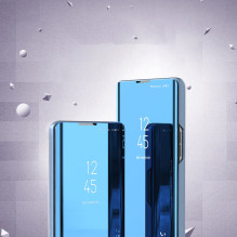 Clear View Case dangtelis Samsung Galaxy A22 4G juodas