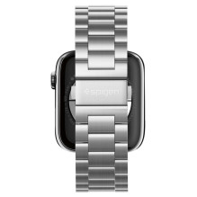 Spigen Modern Fit apyrankė, skirta Apple Watch 4/5/6/7/8/9/SE/Ultra (42/44/45/49 mm) – sidabrinė