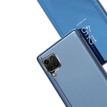 Clear View Case dangtelis Samsung Galaxy A22 4G juodas