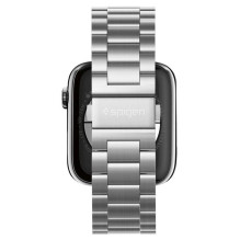 Spigen Modern Fit apyrankė, skirta Apple Watch 4/5/6/7/8/9/SE/Ultra (42/44/45/49 mm) – sidabrinė
