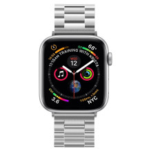 Spigen Modern Fit apyrankė, skirta Apple Watch 4/5/6/7/8/9/SE/Ultra (42/44/45/49 mm) – sidabrinė
