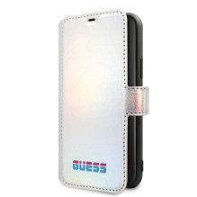 Guess GUFLBKN65BLD iPhone 11 Pro Max silver / silver book Iridescent
