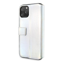 Guess GUFLBKN65BLD iPhone 11 Pro Max silver / silver book Iridescent
