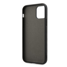 Guess GUHCN65BLD iPhone 11 Pro Max sidabrinis / sidabrinis kietas vaivorykštinis dėklas