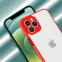 Milky Case Silikoninis lankstus permatomas dėklas, skirtas Xiaomi Redmi 9T Blue