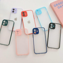 Milky Case Silikoninis lankstus permatomas dėklas, skirtas Xiaomi Redmi 9T Blue