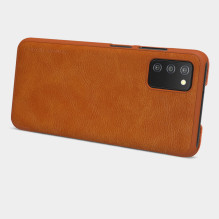 Nillkin Qin leather holster case for Samsung Galaxy A03s red Nillkin Qin leather holster case for Samsung Galaxy A03s red