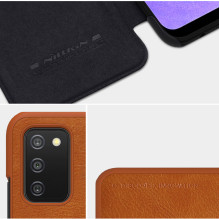 Nillkin Qin leather holster case for Samsung Galaxy A03s red Nillkin Qin leather holster case for Samsung Galaxy A03s red