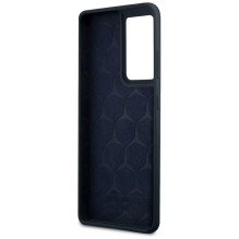 Mercedes Silicone Line Case for Samsung Galaxy S21 Ultra - Blue