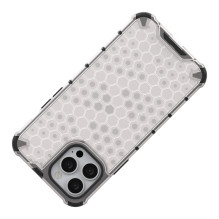 Honeycomb Case šarvų dangtelis su TPU buferiu, skirtas iPhone 13 Pro Max žalias