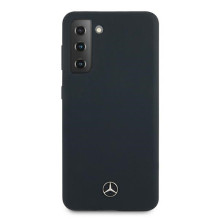„Mercedes“ silikoninis dėklas „Samsung Galaxy S21“ – mėlynas „Mercedes“ silikoninis dėklas „Samsung Galaxy S21“ – mėlynas