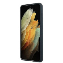 „Mercedes“ silikoninis dėklas „Samsung Galaxy S21“ – mėlynas „Mercedes“ silikoninis dėklas „Samsung Galaxy S21“ – mėlynas