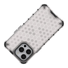 Honeycomb Case šarvų dangtelis su TPU buferiu, skirtas iPhone 13 Pro žalias
