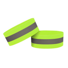 Reflective armband bicycle running Velcro 4cm yellow Reflective armband bicycle running Velcro 4cm yellow
