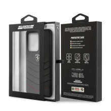 Ferrari Hardcase FEHQUHCS69BK S20 Ultra G988 juoda / juoda paveldas