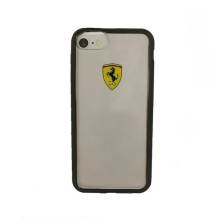 Ferrari Hardcase FEHCRFP7BK iPhone 7 / 8 / SE 2020 / SE 2022 transparent / black