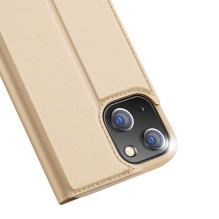 Dux Ducis Skin Pro Bookcase tipo dėklas skirtas iPhone 13 mini golden
