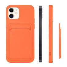 Kortelės dėklas Silikoninė piniginė Piniginė su kortelės lizdo dokumentais, skirta Samsung Galaxy A72 4G Purple Kortelės dėklas Silikoninė piniginė Piniginė su kortelės lizdo dokumentais, skirta Samsung Galaxy A72 4G Purple