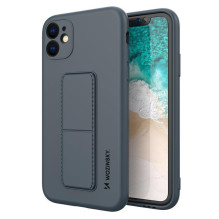 „Wozinsky Kickstand Case“ silikoninis dėklas su stovu, skirtas „Samsung Galaxy A11 / M11“, mėlynas