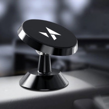Wozinsky Magnetic Car Mount for Dashboard 360 Self-Adhesive Black (WMH-05)
